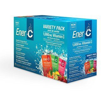 Витаминный Напиток для Повышения Иммунитета , Ассорти, Vitamin C, Ener-C, 30 пакетиков