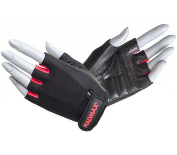 Перчатки для фитнеса Mad Max RAINBOW MFG 251 (размер L) black/red