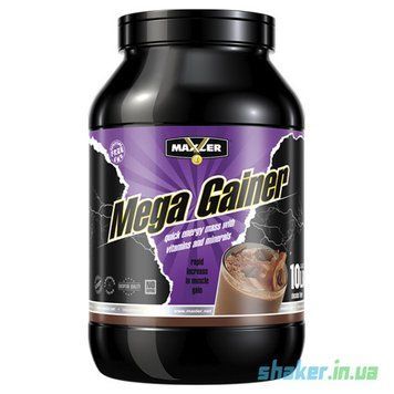 Гейнер для набору маси Maxler Mega Gainer 4500 г мега strawberry