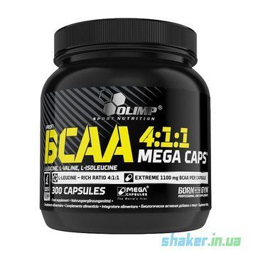 БЦАА Olimp BCAA 4:1:1 Mega Caps 300 капсул