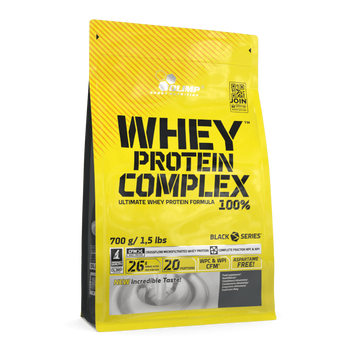 Сироватковий протеїн концентрат Olimp Whey Protein Complex 100% (700 г) лимонний чізкейк