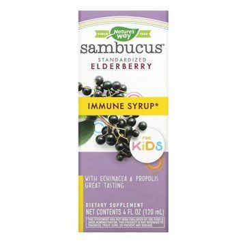 Детский Сироп для поддержки Иммунитета с Экстрактом Бузины Nature's Way Sambucus Immune Syrup For Kids 120 мл