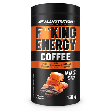 Кава AllNutrition Fitking Delicious Energy Coffee 130 г Caramel