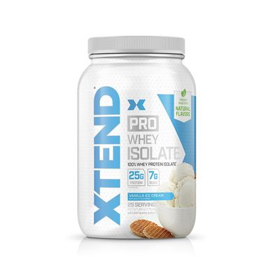 Сывороточный протеин изолят Scivation (Xtend) Pro Whey Isolate 820 г vanilla ice cream