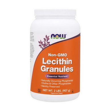 Лецитин Now Foods Lecithin Granules Non-GMO 957 г