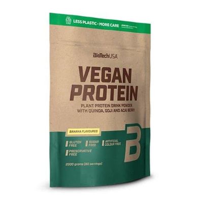 Растительный протеин BioTech Vegan Protein (2000 г) орех