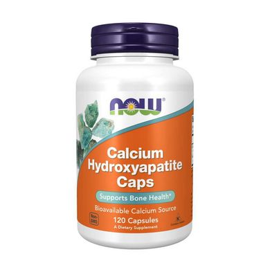 Кальций Now Foods Calcium Hydroxyapatite Caps 120 капсул