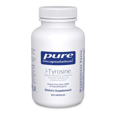 Тирозин Pure Encapsulations L-Tyrosine 90 капсул