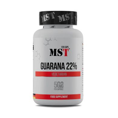 Гуарана MST Guarana 22% 120 капсул