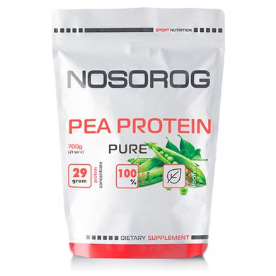 Рослинний гороховий протеїн Nosorog Pea Protein (700 г) носоріг без добавок