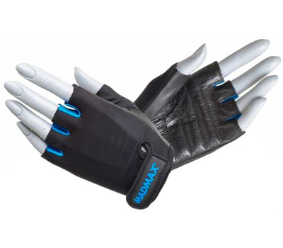 Перчатки для фитнеса Mad Max RAINBOW MFG 251 (размер S) black/blue
