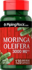 Морінга олійна Piping Rock Moringa Oleifera 3000 mg 120 капсул