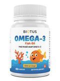 ОМЕГА-3 для детей, OMEGA-3 for Kids, Biotus, рыбий жир, 300 мг, 120 капсул