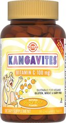 Витамин C детский 100 мг Solgar Kangavites Vitamin C 100 mg 90 жев. таблеток