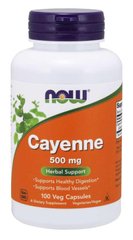 Кайенский перец Now Foods Cayenne 500 mg 100 капсул