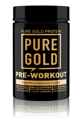 Передтренувальний комплекс Pure Gold Protein Pre-Workout 300 грам Ананас