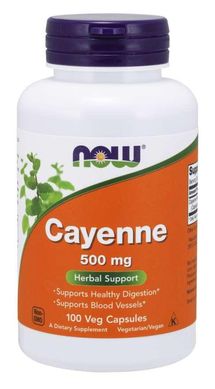 Кайенскийперець Now Foods Cayenne 500 mg 100 капсул