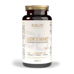 Їжовик гребінчастий Evolite Nutrition Lion's Mane 60 вег. капсул