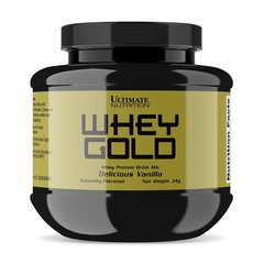 Сироватковий протеїн концентрат Ultimate Nutrition Whey Gold 34 грам Ваніль