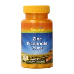 Цинк Thompson Zinc Picolinate 60 таблеток