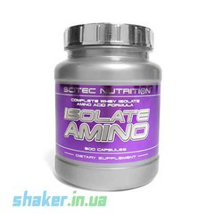 Комплекс аминокислот Scitec Nutrition Isolate Amino (500 капс) скайтек изолят амино