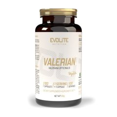 Корінь валеріани екстракт Evolite Nutrition Valerian 100 вег. капсул