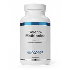 Селен метіонін Douglas Laboratories Seleno-Methionine 200 мкг 250 рослинних капсул