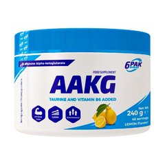 L-аргинин альфа-кетоглютарат 6Pak AAKG 240 грамм Лимон