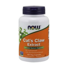 Кошачий коготь экстракт Now Foods Cat`s Claw Extract (120 капс) нау фудс