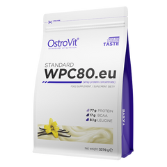 Сироватковий протеїн концентрат OstroVit Standard WPC 80 2270 г Vanilla