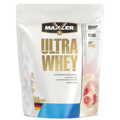 Сироватковий протеїн концентрат Maxler Ultra Whey 900 грам Білий шоколад малина