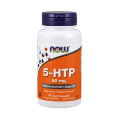 5-гідрокситриптофан Now Foods 5-HTP 50 мг 90 капсул