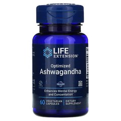 Ашваганда Life Extension Ashwagandha 60 вег. капсул