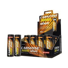 Л-карнітин Nutrend Carnitine 3000 Shot 20 х 60 мл Апельсин