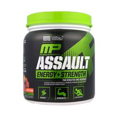 Передтренувальний комплекс MusclePharm Assault Energy + Strength (333 г) green apple