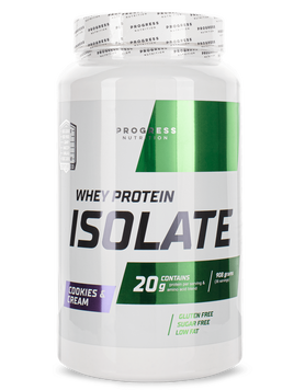 Сывороточный протеин изолят Progress Nutrition Whey Protein Isolate 908 г Печенье и крем