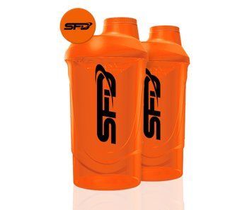 Шейкер спортивный SFD Nutrition Shaker 600 мл Orange Citrus