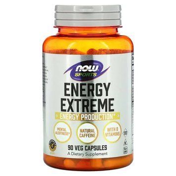 Вітаміни для енергії Now Foods Energy Extreme 90 веган кап