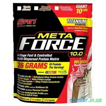 Комплексный протеин SAN Meta Force 10.0 4550 г мета форс ваниль