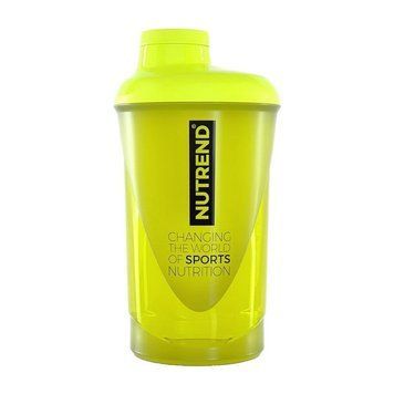 Шейкер спортивный Nutrend Shaker Changing The World 600 мл yellow