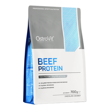Говяжий протеин OstroVit BEEF Protein 700 г chocolate-coconut