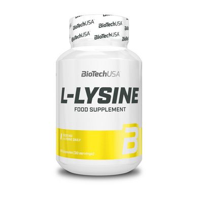 Лізин BioTech L-Lysine 1500 mg 90 капсул