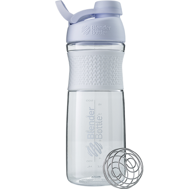 Спортивна пляшка-шейкер BlenderBottle SportMixer Twist 28oz/820ml White (ORIGINAL)