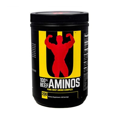 Комплекс аминокислот Universal 100% Beef Aminos 400 таб аминос