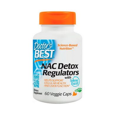 N-ацетилцистеин Doctor's BEST NAC Detox Regulators 60 капс