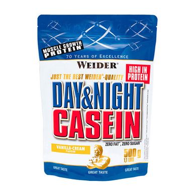 Казеїн Weider Day & Night Casein (500 г) ягода