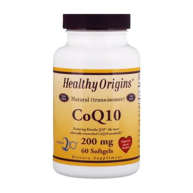 Коензим Q10 Healthy Origins CoQ10 200 mg 60 капс