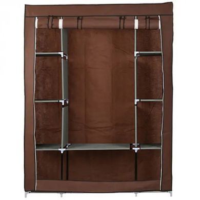 Портативный тканевый шкаф для одежды 8 полок Storage Wardrobe 135&times;42&times;174 см