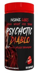 Жироспалювач Insane Labz Psychotic Diablo 60 капсул