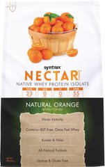 Сывороточный протеин изолят Syntrax Nectar Natural 1130 г natural orange